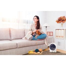 BLAUPUNKT - Calefactor portátil eléctrico de 2000W, calefacción rápida