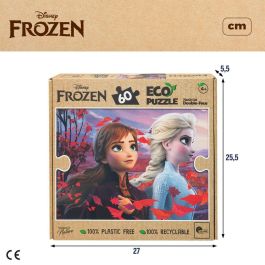 Puzzle Infantil Frozen Doble cara 60 Piezas 70 x 1,5 x 50 cm (12 Unidades) Puzzle Infantil Frozen Doble cara 60 Piezas 70 x 1,5 x 50 cm (12 Unidades)