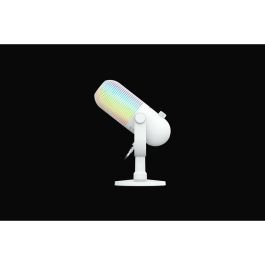Razer Seiren V3 Chroma Micrófono para PC USB Blanco con Iluminación LED RGB (24-bit/96kHz, 20-20000Hz)