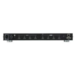 Aten VM0404HB Interruptor de Video HDMI 4K UHD, 4 Entradas/4 Salidas, Metal, Negro, VM0404HB-AT-G