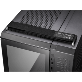 ASUS TUF Gaming GT502 PLUS Midi Tower PC Negro - 90DC0090-B19010, RGB, ATX/micro ATX/Mini-ITX, 4 bahías 2.5", 8 ranuras