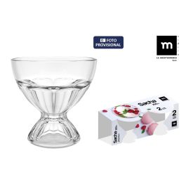 La Mediterranea Set 2 Copas Helado 250 cc (6 Cajas)