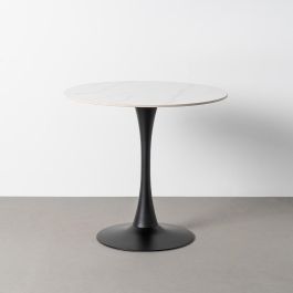 Mesa Redonda Blanco Piedra Sinterizada 80 X 80 X 75 cm Precio: 230.0089. SKU: B1D6CCGH6T