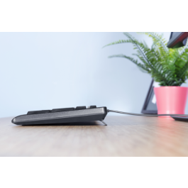 Trust Teclado Tk150 Compacto Silencioso Resistente a Vertidos Cable 1.8M