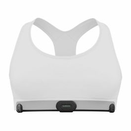 Garmin HRM-Fit Monitor de Ritmo Cardiaco para Pecho con Conectividad Bluetooth/ANT+, Batería CR2032 de Larga Duración, Color Negro