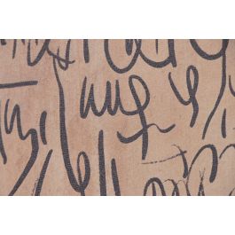 DKD Home Decor Cuadro Colonial Lino Natural Negro 160 x 100 x 4 cm