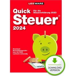 Lexware Quicksteuer 2024 - 1 Dispositivo, hasta 3 Declaraciones Fiscales - ESD Precio: 28.78999948. SKU: B15MBSCL44