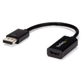 StarTech DP12HD4K Adaptador Activo de DisplayPort a HDMI 4K 30Hz con Audio para Ordenador/Laptop 0,15 m Macho/Hembra Negro Precio: 53.58999976. SKU: S55057426