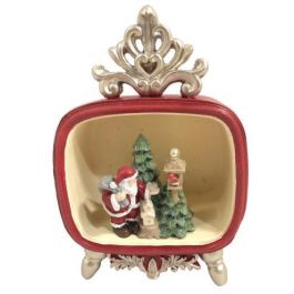 Figura Navidad Fantasia DKD Home Decor 5.5 x 13 x 10 cm (4 Unidades)