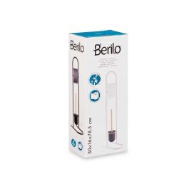 Berilo Portarrollos Escobilla de Metal y Bambú Negro 40x10.5x16 cm (4 Unidades) Berilo Portarrollos Escobilla de Metal y Bambú Negro 40x10.5x16 cm (4 Unidades)
