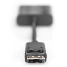 Digitus Cable Adaptador DisplayPort a VGA (D-Sub) Macho/Hembra, 0.15m, Versión 1.1a, Níquel