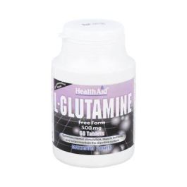 Health Aid L-Glutamina 500 mg 60 Comprimidos para Protección y Regeneración Muscular, Apto Veganos Precio: 23.5900005. SKU: B132HMCD5A