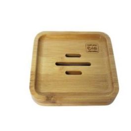NATURASPA Jabonera de Bambú FSC para Jabón Cuadrado con Orificios de Goteo – Natural y Sostenible (1,5x8x8cm) Precio: 6.50000021. SKU: B1FVANT6RX