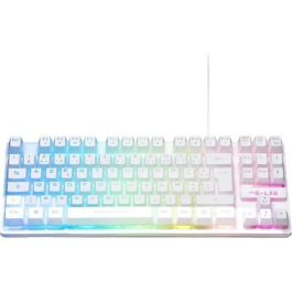 Teclado Gaming - Membrana RGB TKL - THE G-LAB - KEYZ-CAESIUMT-W/FR - Diseño FR - 12 atajos - 100% personalizable - Blanco Precio: 41.89000035. SKU: B14Y4C37S5