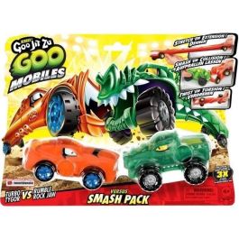 Moose Toys MOO0630996426746 Vehículos Miniatura Goo Mobiles Turbo Tyger vs Rumbler Jaw Precio: 28.69000024. SKU: B17YGHBVXY