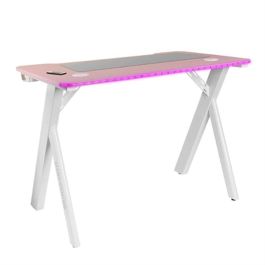 Mesa de Escritorio Mars Gaming MGD100RGBP Blanco Rosa Acero 100 x 60 cm Precio: 184.58999999. SKU: B18GMZQMK4