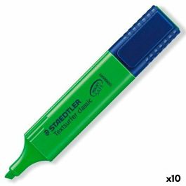 Staedtler 364 Textsurfer Classic Rotulador Fluorescente Verde - Punta Biselada, Trazo 1-5mm, INKJET SAFE, Recargable