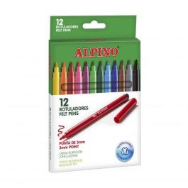 Alpino Rotuladores Larga Duración Estuche De 12 C-Surtidos Precio: 1.68999974. SKU: B16KZE8BWT
