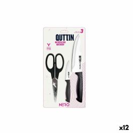 Set de Cocina Quttin Nero Negro 3 Piezas (12 Unidades) Precio: 62.68999957. SKU: B15VAP9QV4