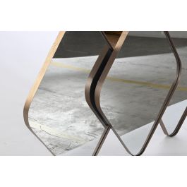 DKD Home Decor Espejo Decorativo de Pared Rectangular Estilo Loft en Metal Negro 70x110 cm DKD Home Decor Espejo Decorativo de Pared Rectangular Estilo Loft en Metal Negro 70x110 cm