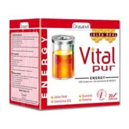 Vitalpur Energy 20 Viales Jalea Real Hierro Vitaminas Ginseng Sin Azúcares Añadidos Ayuda Cansancio Fatiga Complemento Alimenticio Precio: 30.5000003. SKU: B15KGWMZG3
