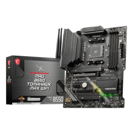 MSI MAG B550 TOMAHAWK MAX WiFi Placa Base ATX AMD B550 Socket AM4 DDR4 para AMD Ryzen 3000 Series Precio: 368.59000035. SKU: B1GWXV5C79