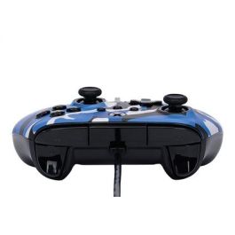 Power A 1525941-01 Mando con Cable Enhanced para Xbox Series X|S, Xbox One, Windows 10/11 - Camuflaje Azul, Botones Asignables Power A 1525941-01 Mando con Cable Enhanced para Xbox Series X|S, Xbox One, Windows 10/11 - Camuflaje Azul, Botones Asignables