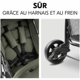 HAUCK HAU4007923171639 Cochecito Sport Plegable y Reclinable, Capota, 4 Ruedas, Verde Oliva