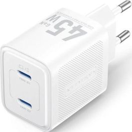 Vention FEFW0-EU Cargador de Pared GaN 45W con 2xUSB Tipo-C para Carga Rápida Universal Precio: 17.5000001. SKU: B1EZEMBWNN