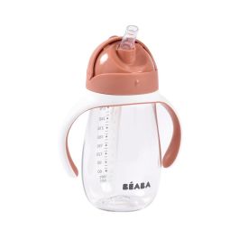 Beaba Taza con Pajita BEA1728518874204 300 ml Terracota