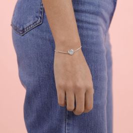 PEERS HARDY Pulsera Minnie Mouse Disney chapada en plata con circonita cúbica ajustable