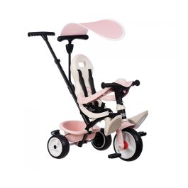 Smoby SMO7600741404 Triciclo de Paseo para Bebés Rosa