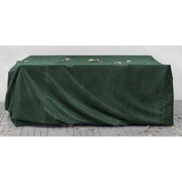 Altadex Funda protectora para mesa y sillas 205x325x90cm, poliéster 240g/m², impermeable y transpirable, verde