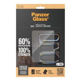 PanzerGlass Protector de Pantalla para iPad Pro 11" 2024, Ultra-Wide Fit, Vidrio Templado, Resistente a Rayones y Golpes