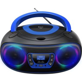Denver DAB+ Boombox con Radio DAB+/FM y Función Bluetooth - Azul Precio: 86.49999963. SKU: B1F566L45E