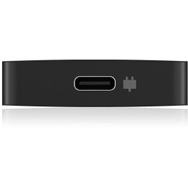 ICY BOX 4Port USB-C HUB 4xUSB-C 1xPower Delivery 100W Pasivo Negro