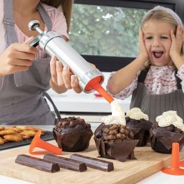 Máquina para Hacer Galletas y Manga Pastelera 2 en 1 Prekies InnovaGoods