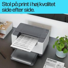 HP M209d Impresora Láser Monocromo con Impresión Dúplex Rápida, Diseño Compacto, Alto Rendimiento y Configuración Sencilla con App HP