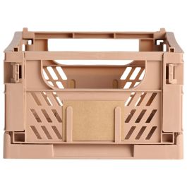 Day Caja Plegable Almacenaje 33x24,5 cm Color Arena Natural (NATURAL SAND) Apilable Soporta 20 kg
