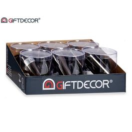 Lampara Colgante Acero Negro Giftdecor 10X94CM (12 Unidades) Lampara Colgante Acero Negro Giftdecor 10X94CM (12 Unidades)