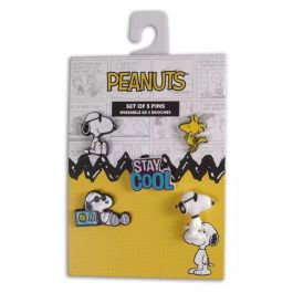 PEERS HARDY Set 5 pins Snoopy Peanuts
