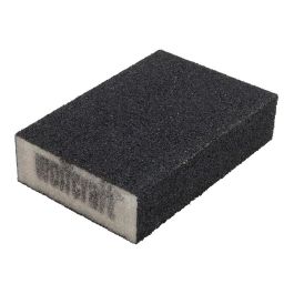 Wolfcraft Esponja de lijar 8788000, grano 80-120, para madera, barniz, plástico, carrocerías