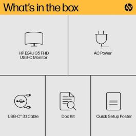 HP E24u G5 FHD USB-C Monitor HP E24u G5 FHD USB-C Monitor