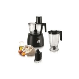 Philips HR7776/90 Robot de Cocina Multifunción 1000W con Amasadora, 3.4L Tazón, 1.5L Licuadora, 12 Velocidades - Negro Philips HR7776/90 Robot de Cocina Multifunción 1000W con Amasadora, 3.4L Tazón, 1.5L Licuadora, 12 Velocidades - Negro
