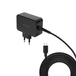 Cargador de Portátil GaN TooQ TQLC-USBCGAN65PD USB Tipo-C/ 65W/ Automático/ Voltaje 5-20V