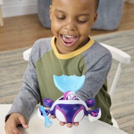 Hasbro Figura y Vehículo de Telarañas Acuáticas de Ghost-Spider, Marvel Spidey y sus Increíbles Amigos HASG14665P0, Juguete a partir de 4 años