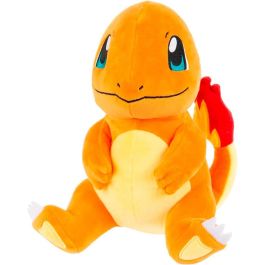 JAZWARES Peluche Charmander Pokémon de 22cm