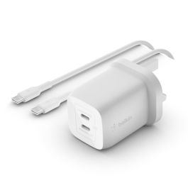 Cargador de Pared Belkin WCH013VF2MWH-B6 Blanco 65 W Precio: 40.99376303. SKU: B1A5DP363C