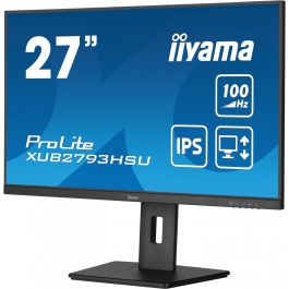 iiyama XUB2793HSU-B6 Monitor ProLite 27" FHD IPS 100Hz 1ms HDMI DP Pivot VESA Altavoces Negro