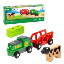 Brio RAV7312350360189 Tren Agrícola a Batería - Circuito de Madera